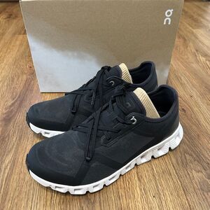 On Cloud X 3 AD black running athletic training lace up shoes sneakers sz 8 new